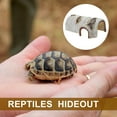 thumbnail image 3 of OATIPHO 1Pc Assorted Color Resin Pet Shelter for Reptiles and Tortoises, 3 of 5