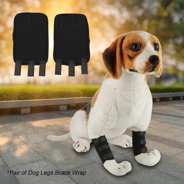 Dog Knee Wrap, 1 Pair Dog Legs Wrap, Dog Leg Brace, Flexibility Knees Protector Dog Front Legs Wrap Reduce Chronic Inflammation Pet For Cover Wound For Dog