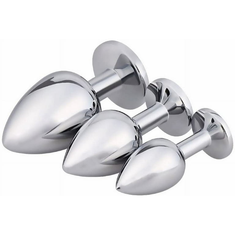 anal plug cartier Stainless Steel Metal Butt Plugs with Bell – Xinghaoya main image 1