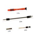 thumbnail image 3 of Portable DIY Repair Tool with Mini Screwdriver Suction Cup Crowbar Tweezers Stainless Driver Bits for Cell Phone Laptop Eyeglass, 3 of 4