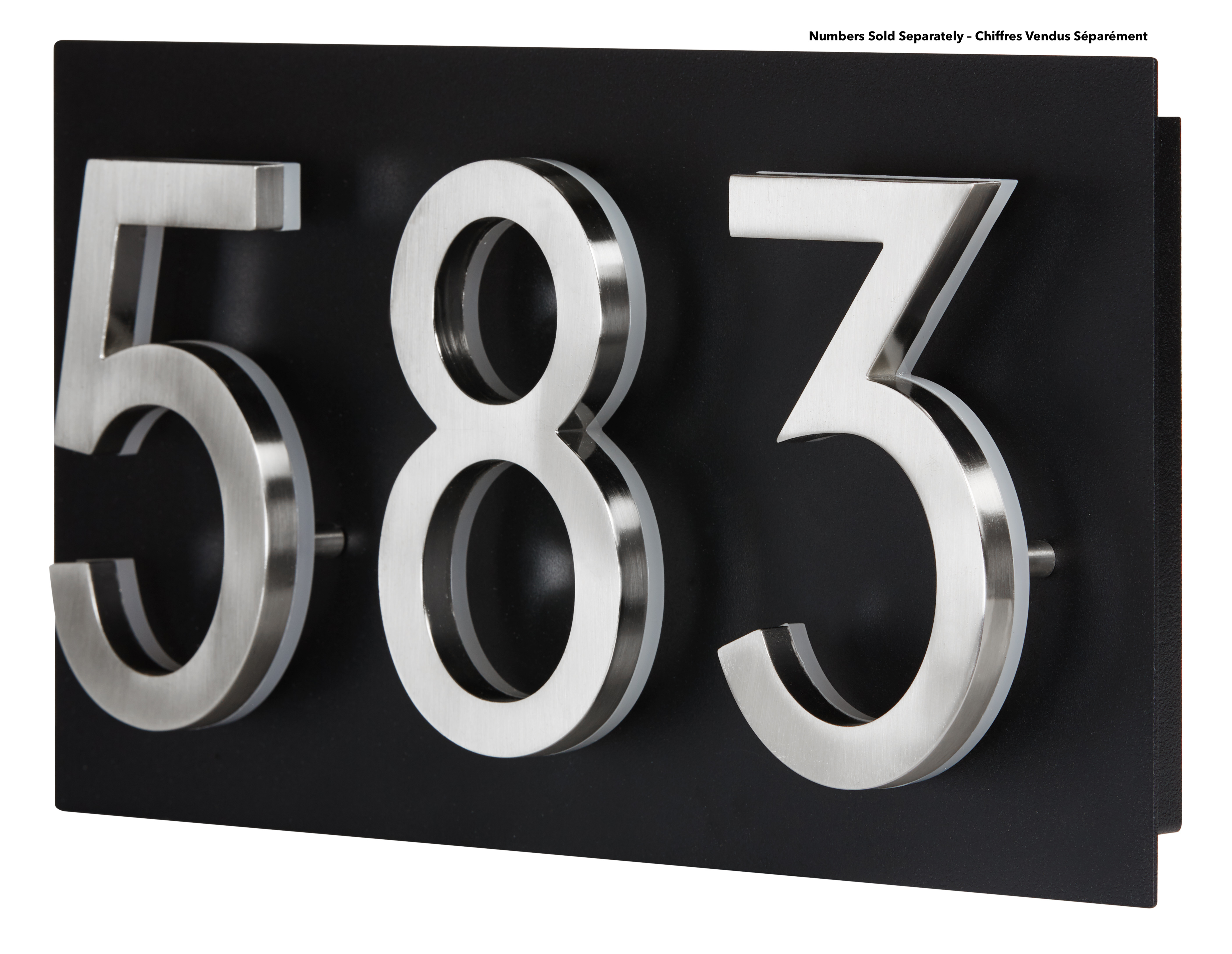 PRO-DF Outdoor Steel Address Plaques