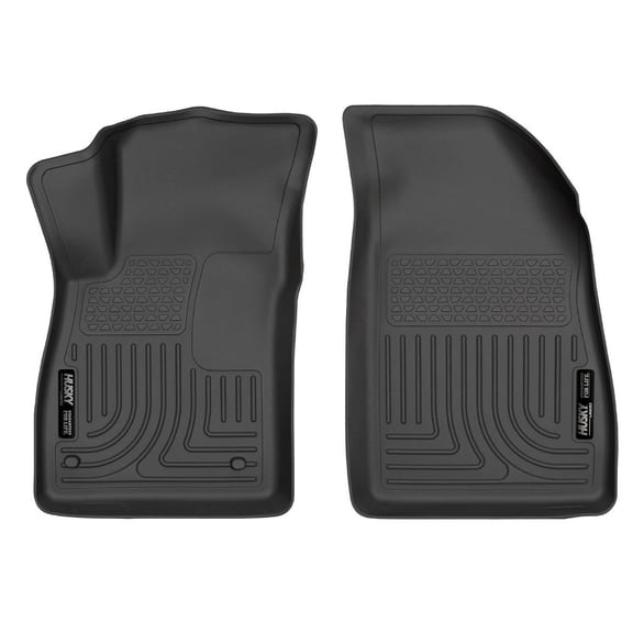Husky Weatherbeater Floor Mats Fit 2013-2023 Buick Encore/Chevy Trax Front Black 2 Pc