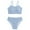 A182-Blue, variant on NIEWTR 7 14 Years Old Middle And Older Girls Bikini With Bra Pads Two Piece Swimsuit Swimwear Beach Bathing Suit for Summer Vacation 7-8 Years Blue