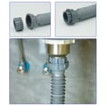 thumbnail image 2 of Yammee Kitchen Sink Pipe Adapter 45 to 58mm Connector ABS for Restaurants & Hotels, 2 of 8