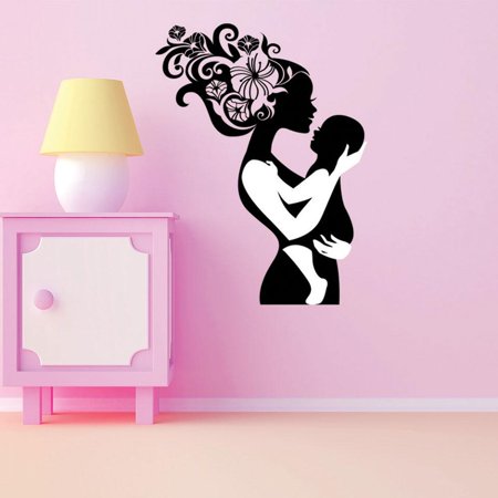 Mom And Baby Wall Decal By Style Apply Wall Sticker Vinyl