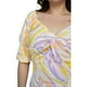 thumbnail image 4 of Blusa fresca Roman Fashion/Tallas Extras, 1828 lila 40 Roman Fashion BL-GR-1828-LILA, 4 of 6