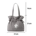 thumbnail image 2 of Large-capacity artists new ladies shoulder bag printed Joker canvas bag female, 2 of 5