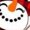 White, variant on Short Sleeve Round Neck Christmas Sparkle Snowman Graphic Tee T Shirt Top Comfortable White S-5XL