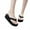 Black, variant on Babysbule Women's Slippers Women's Fashionable And Casual Non-slip Wedge Beach Shoes And Slippers Shoes