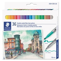 Staedtler Double Ended Markers Assorted Bullet Tips Assort 3200TB36
