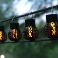 thumbnail image 6 of Hanging Solar Lanterns Lights Outdoor Waterproof, Flickering Flames Solar Lantern Lights Outdoor, Solar Hanging Lights Outdoor, Solar Lantern for Yard Garden Decor, 6 of 9