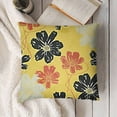 thumbnail image 3 of YINGXI  Summer Pillow Covers Watercolor Daisy Throw Pillow Case Hello Sunshine Bloom Summer Yellow Decorative Cushion Cover for Indoor Outdoor Home Bed Sofa 18x18in, 3 of 5