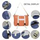 thumbnail image 3 of Bolso de lona, bolso cruzado casual para estudiantes universitariosrosa, 3 of 5
