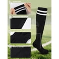 thumbnail image 4 of Espinilleras de fútbol Hryrbay para niños pequeños con mangas y calcetines para niños de 3 a 16 años, 4 of 7