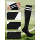 thumbnail image 4 of Espinilleras de fútbol Hryrbay para niños pequeños con mangas y calcetines para niños de 3 a 16 años, 4 of 7
