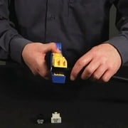 CablePrep SCPT-6591 Super CPT Cable Stripping Tool RG-6, RG-59, RG-7, and RG-11 Long Cables