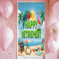 thumbnail image 2 of Colorful Theme Retirement Banner Tropical Design Outdoor Celebration for Retirement Party Beach Decoration Outdoor Event, 2 of 9