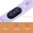 thumbnail image 4 of Electric Heated Neck Wrap 3 Levels Temperature Control Vibrating Massage Carbon Fiber USB Powered for Neck and Shoulder Relief, 4 of 7