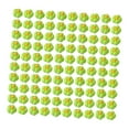 thumbnail image 1 of 100 minicalabazas de resina con parte trasera plana para manualidades. Verde, 1 of 7