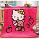 thumbnail image 3 of Sanrio helloed a kitty lindo dibujos animados franela bebé siesta aire acondicionado habitación manta polar sofá cubierta, 3 of 4