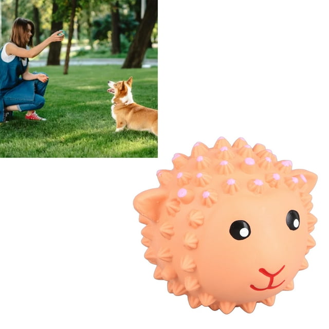 Bola de puñalada para masticar mascotas reducción de la ansiedad interactiva media interesante segura para dentición de mascotas para balcón y hogar ANGGREK Otros