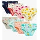 thumbnail image 1 of Xtellar Calzoncillos de algodón transpirables para niñas, ropa interior variada, 6-8 piezas, 1 of 1