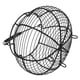 thumbnail image 5 of Cesta de alambre redonda para huevos con asa, soporte metálico para guardar huevos, ideal para cocina, contenedor vintage para frutas, verduras y comestibles, 5 of 7