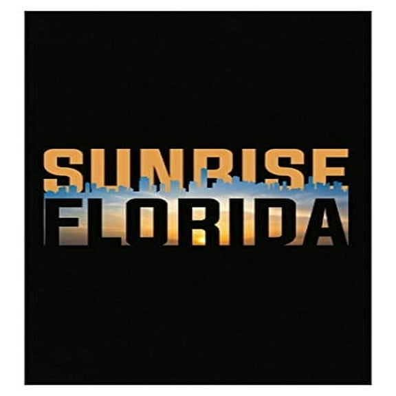 Funny Florida Sunrise Poster - 13x19 - Wall Decor Gift