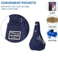 thumbnail image 3 of Écharpe de Transport pour Chien, Transporteurs pour Petits Chiens avec Sangle Réglable, Sac à Main pour Chiot Chat Animal de Compagnie, 3 of 5