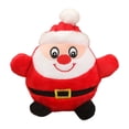 thumbnail image 2 of Gpaecead Pet Plush Toy, 2024 New Interactive Dog Toys Talking Moving Dog Ball Toy Washable Cartoon Pig Plush Sound Electronic Herding Ball for Dogs Shake Bounce Boredom Toys (Santa Claus), 2 of 6