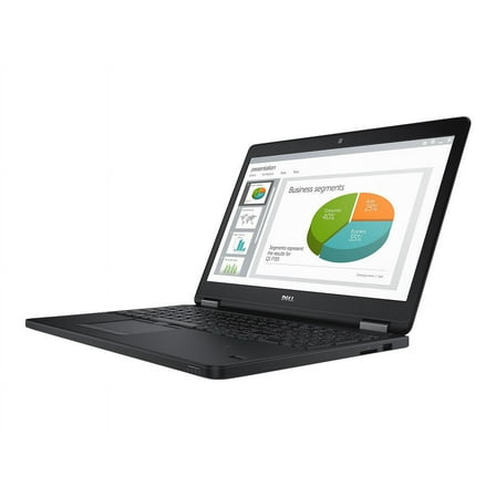 Dell Latitude 15.6" Laptop, Intel Core i5 i5-5300U, 4GB RAM, 500GB HD, Windows 7 Professional, Black, E5550