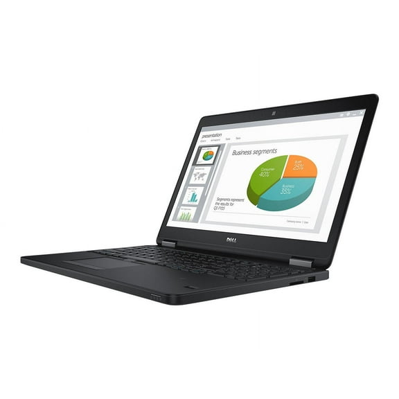 Dell Latitude 15.6" Laptop, Intel Core i5 i5-5300U, 4GB RAM, 500GB HD, Windows 7 Professional, Black, E5550