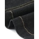 thumbnail image 5 of Chaquetas de mezclilla para mujer INSPIRE CHIC sin cuello, de manga larga, con botones, cortas, en negro, 5 of 6
