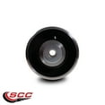 thumbnail image 2 of 12" x 5" Heavy Duty Green Poly on Cast Iron Wheel with 1-1/4 Inch Bore - SCC, 2 of 2