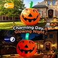 thumbnail image 4 of Goosiay 10ft Halloween Inflatable Pumpkin Decoration with Built-in LED Lights, Outdoor Yard Blow up for Halloween Party, Yard, Garden, Lawn, 4 of 10