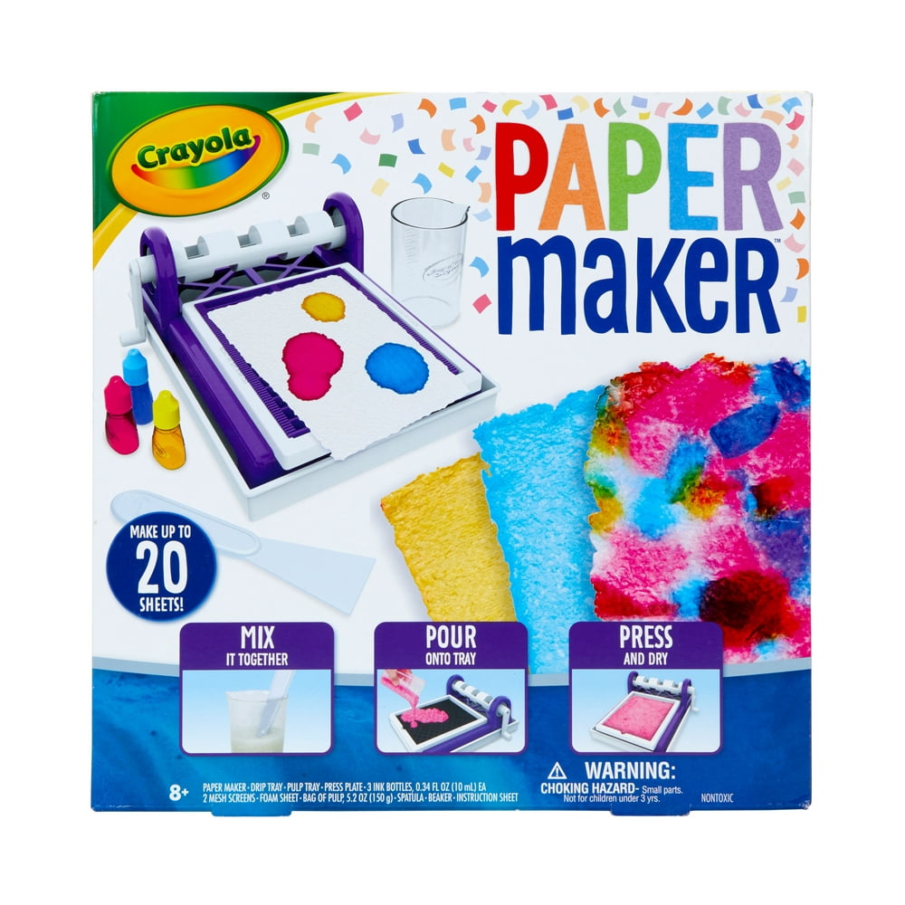 Crayola Paper Maker Art Kit, 20 Sheets, Child, Ages 8+, Unisex