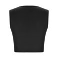 thumbnail image 5 of Womens Sleeveless Workout Tops, High Neck Cutout Cropped Sleeveless Tee Sports Tank Cami Tops Sports Bra Tank Tops for Women Black XL, 5 of 7