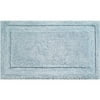 InterDesign Microfiber Spa Non-Slip Bathroom Shower Rug, 34"x 21"