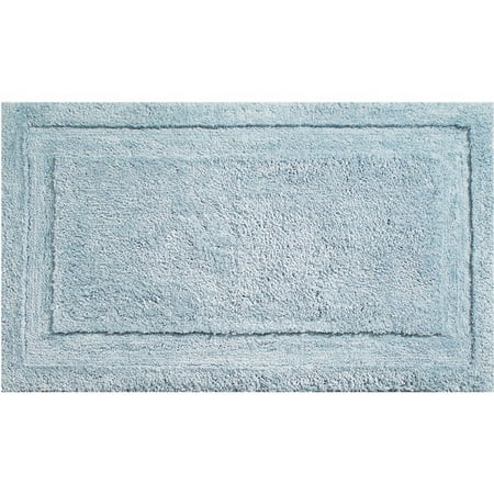 InterDesign Microfiber Spa Non-Slip Bathroom Shower Rug, 34"x 21"