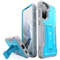 thumbnail image 1 of for Samsung Galaxy S21 Plus 5G Case, Dual Layer Shockproof Heavy Duty Case for Samsung S21 Plus 5G Phone Built-in Kickstand, Without Screen Protector (Blue, 6.7 inch), 1 of 6