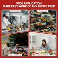 thumbnail image 7 of ChaoLink Commercial Food Processor, 3/4/7mm Shred & 2/4mm Slice, Stainless Steel Slicer for Restaurant Kitchen, 7 of 7