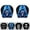 B#ghost face headrest covers, variant on 2 Pack Ghost Face Car Headrest Covers, Upgraded Snug Fit Auto Seat Protector with Funny Novelty Print, Soft Breathable Polyester Holiday Vehicle Interior Decor Accessories for Cars Trucks SUVs