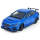 thumbnail image 1 of 2016 Impreza Wrx Sti S207 Coches modelo fundido a presión Coche de juguete deportivo de carreras Vehículos fundidos a presión de metal para niños a escala 1/32 con luz 4 puertas Capó abierto y maleter, 1 of 5