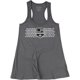 thumbnail image 1 of Majestic Womens LA Kings Racerback Tank Top, gray, S, 1 of 2