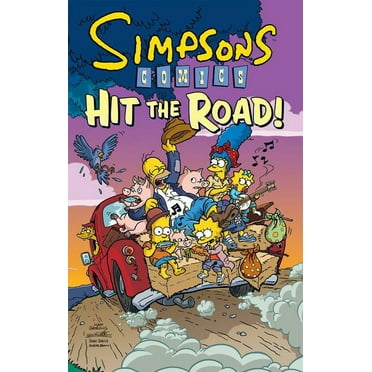 Simpsons Comic Compilations Simpsons Comics Hit the Road!, (Paperback)
