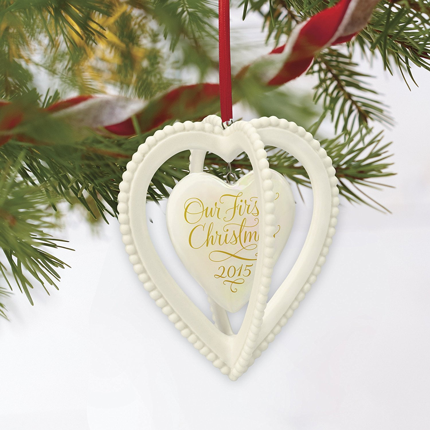 HALLMARK KEEPSAKE ORNAMENTS OUR FIRST CHRISTMAS TOGETHER OR OUR XMAS TOGETHER 