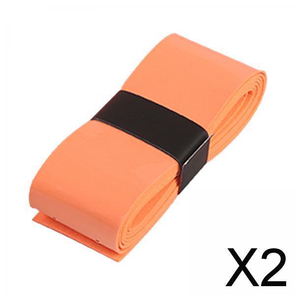 2x Cinta para Envolver Raqueta de Bádminton Y Tenis, Banda Deportiva Absorbente, Cinta con Mango Antideslizante Universal, Cinta para Envolver Raqueta 2 piezas