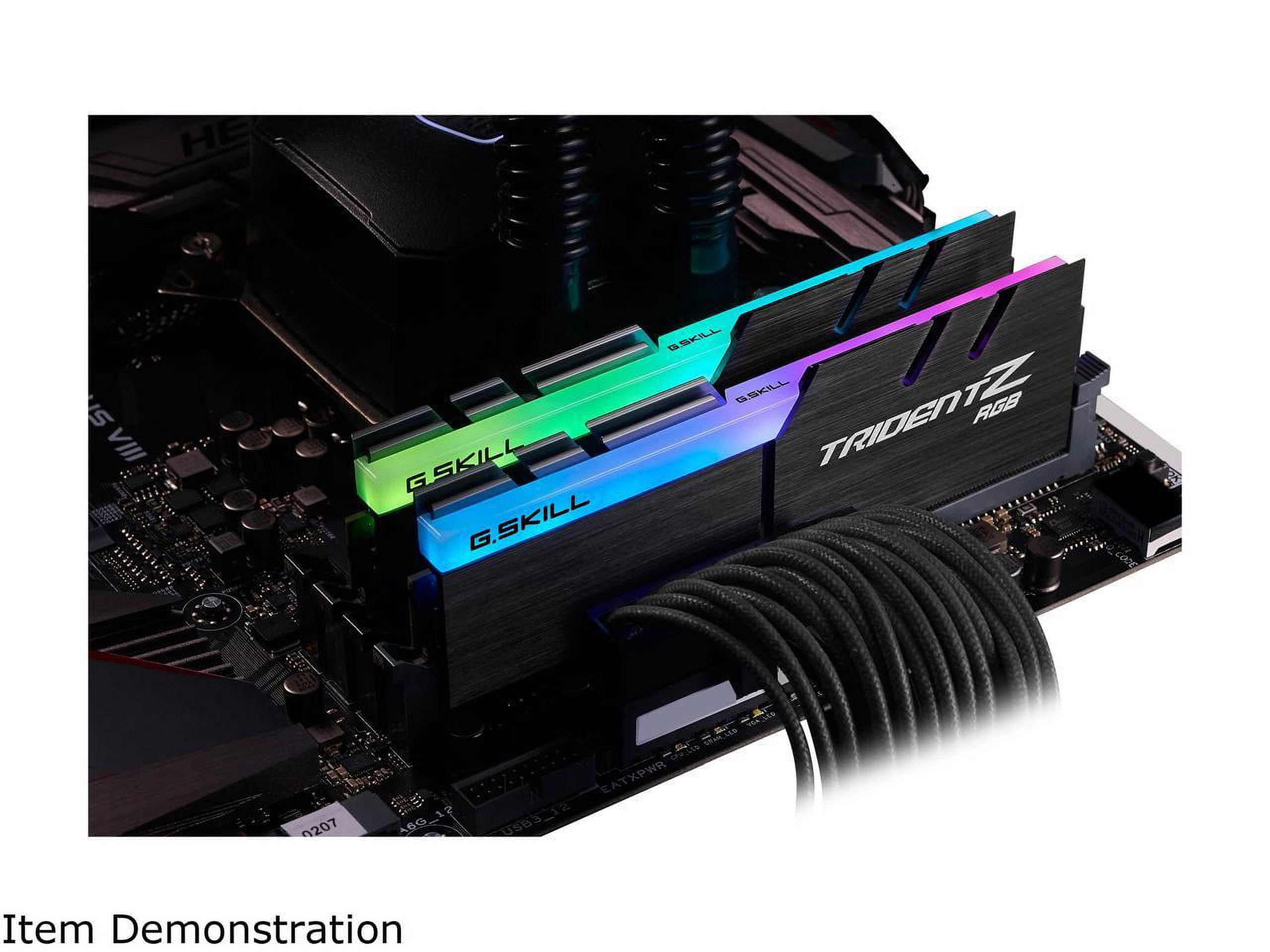G.SKILL TridentZ RGB Series 32GB (2 x 16GB) DDR4 4400 Desktop
