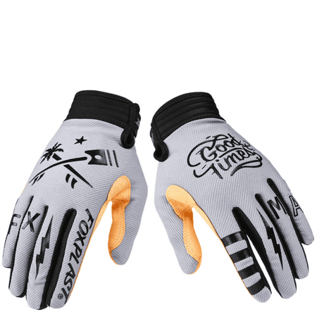 

JUSTUP Breathable Lightweight Anti-Slip Gloves with Fullfinger and Touchscreen for Riding Road Racing Climbing(XXL grey)