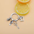 thumbnail image 4 of Metal Sewing Machine Keychain for Tailors and Clothing Makers - Unisex Key Chain Pendant Accessory, 4 of 4
